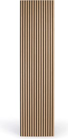 Drewniany panel akustyczny, 2400 x 600 mm, B2BP004, 5 szt, dąb