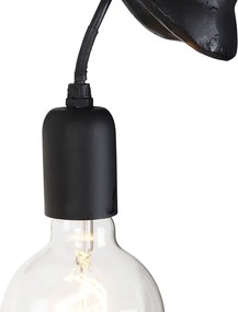 Vintage Lampa ścienna czarna - Zwierzę Żyrafa