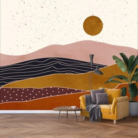 Fototapeta - Abstrakcja krajobrazu II. (196x136 cm)