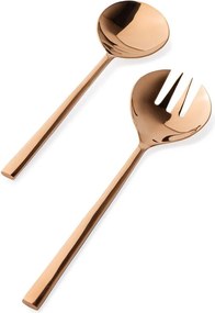 Sztućce do sałatek 2 szt. ze stali nierdzewnej Hestia – Bizzotto