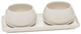 Ceramiczny zestaw do serwowania przekąsek NORA
