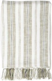 Zielony bawełniany koc 150x200 cm Indira – Tiseco Home Studio