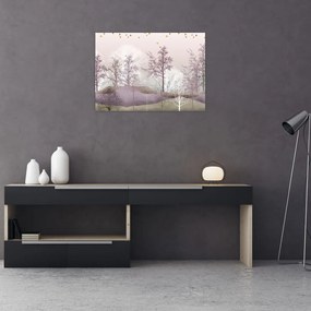 Obraz lasu (70x50 cm)