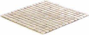 Mozaika marmurowa Garth na siatce kremowa 1m2
