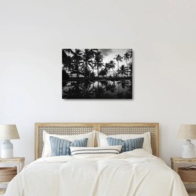 Obraz tropikalnej wyspy (70x50 cm)