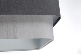 Lampa wisząca KWADRO DUO 007 51x47cm grafitowa/szara BPS KONCEPT
