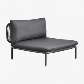 Moduł Centralny Do Modułowej Sofy Ogrodowej Roubly Grafitowa Szarość - Sklum