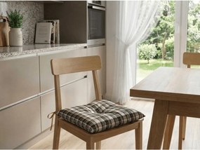 Poduszka na krzesło COTTAGE 38x38 cm, wzorzysta