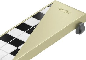 Mexen Flat M13 maskownica 2w1 do odpływu liniowego 100 cm, złota szczotkowana - 1A19100