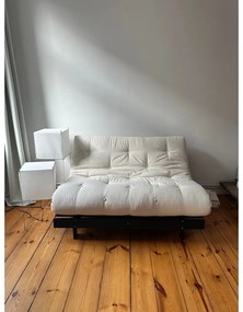 Brązowa rozkładana sofa 140 cm Roots Black Night – Karup Design