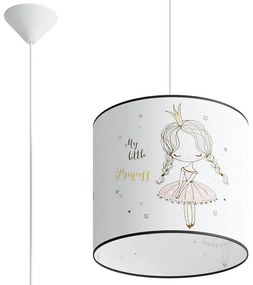 Lampa wisząca dla dziewczynki z motywem księżniczki - A582 D7-W00