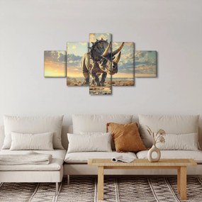 Obraz - Triceratops (125x70 cm)