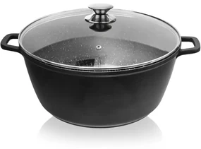 Orion Garnek stalowy z pokrywką GRANDE, 32 cm, 9,7 l