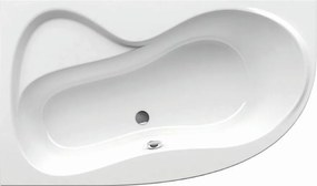 Ravak C571000000 - Wanna narożna ROSA 160x95 cm akryl/biała