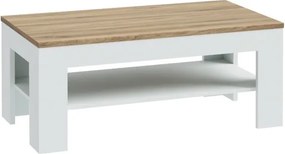Stolik kawowy z półką Lewisville 5016 Secret Grey/dąb Valencia