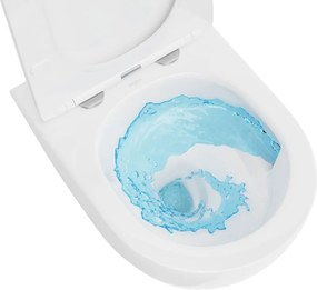 Mexen Lena miska wc Rimless Tornado z deską wolnoopadającą twarda, duroplast, biała połysk - 30220200T