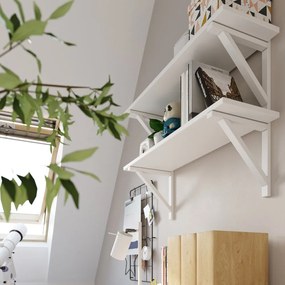 Biała metalowa lampa stołowa (wysokość 43 cm) Etna – Sollux