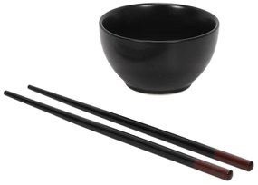 Zestaw do sushi - pałeczki i miseczki, 4 szt.