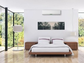 Obraz drogi w deszczu (170x50 cm)