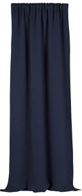 Zasłona zaciemniająca na taśmie marszczącej granatowy 140 x 280 cm 1 szt.