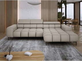 Narożnik PLAZA MINI Prawostronny w tkaninie Promocyjnej SOLAR 16 WERSAL