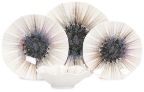 Porcelanowy zestaw talerzy 24 szt. – Hermia
