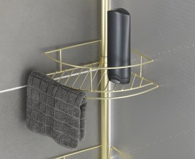 Teleskopowa półka pod prysznic DOLCEDO, 4 poziomy, WENKO