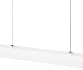 Biała lampa wisząca LED 80 cm z drewna jesionowego L80KB-4K-WEIß wymie