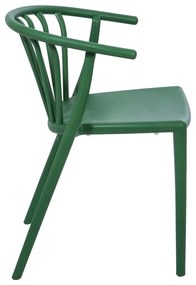 Zielone krzesło ogrodowe Bonami Essentials Capri