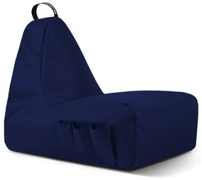 Ciemnoniebieski worek do siedzenia Chill Gamer XL – So Soft?
