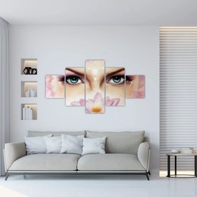 Obraz - Urocze oczy (125x70 cm)