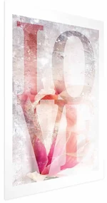 Plakat Miłość magnolii 40x60 cm bez ramy z marginesem ARTGEIST B