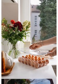 Plastikowy organizer na jajka do lodówki 33x21 cm – Casa De Engel