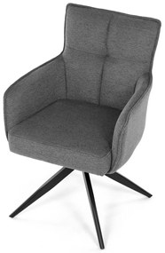 Zestaw krzeseł obiadowych z mechanizmem powrotnymDCH-P3170 GREY2, 2 szt.