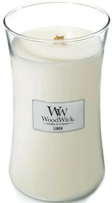 WoodWick Świeca zapachowa wazon duży Linen, 609 g