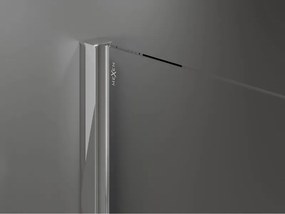 Mexen Velar kabina prysznicowa rozsuwana 100 x 85 cm, grafit, chrom - 871-100-085-41-01