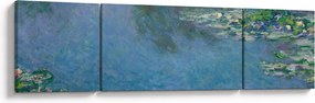 Obraz - Claude Monet, Water Lilies, reprodukcje (170x50 cm)