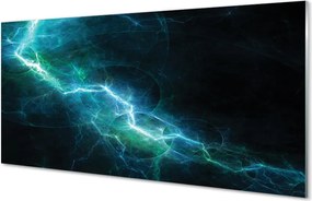 Panel szklany do Kuchni Elektryzująca Głębia Fraktali