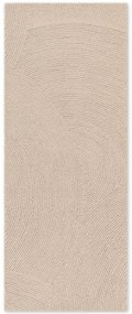Dywan wełniany Hanse Home Eleni beżowy 80 cm x 300 cm