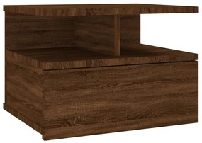 Brązowa szafka nocna na ścianę L4-Z79