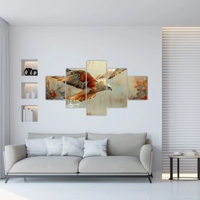 Obraz - Ptak drapieżny (125x70 cm)