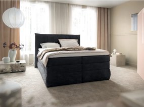 Łóżko Kontynentalne AMBER 160 Box spring 2 x pojemnik WERSAL