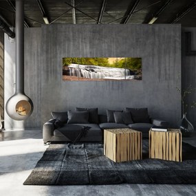 Obraz wodospadu (170x50 cm)