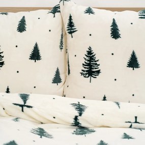 4Home Pościel mikroflanela Serene Forest, 160 x 200 cm, 70 x 80 cm