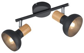 Lampa punktowa w kolorze matowej czerni ø 10 cm Latika – Reality