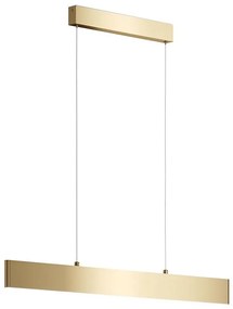 Maytoni P010PL-L23G3K - LED Żyrandol na lince STEP LED/23W/230V 3000K 91 cm złoty