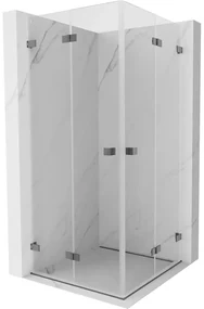 Mexen Lunar-F Duo kabina prysznicowa składana 85 x 85 cm, transparent, gun metal - 836-085L-085P-95-00