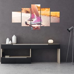 Obraz deskorolki (125x70 cm)