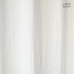 Biała lniana firanka 130x300 cm White – Linen Tales