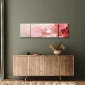 Obraz - Różowa abstrakcja (170x50 cm)